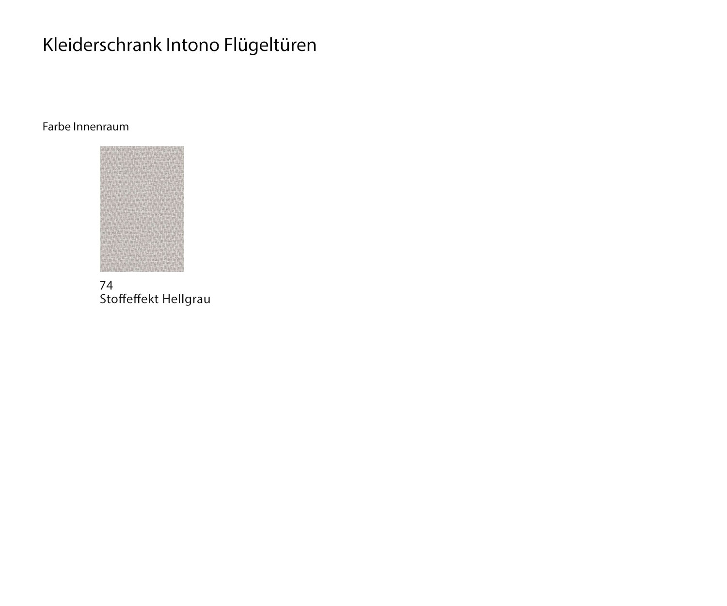 Innenraumfarbe Farbmuster Stoffeffekt Hellgrau kratzunempfindlich