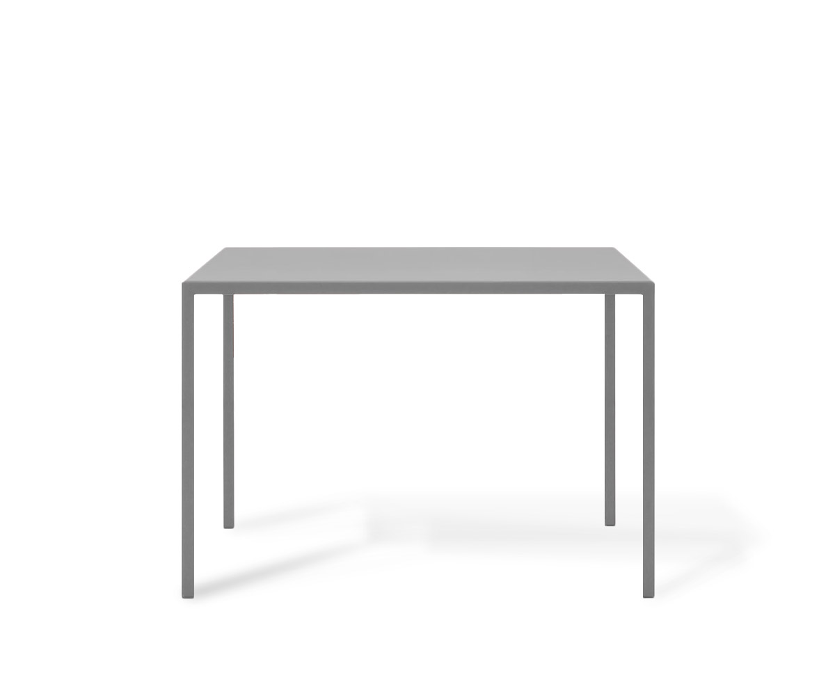 Novamobili Table Filo Carré gris clair mat330