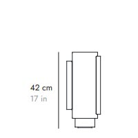 Tischleuchte H 42 cm